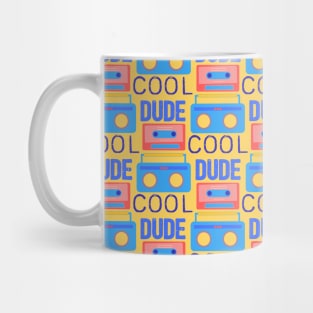 Cool Dude Retro Music Gadgets Mug